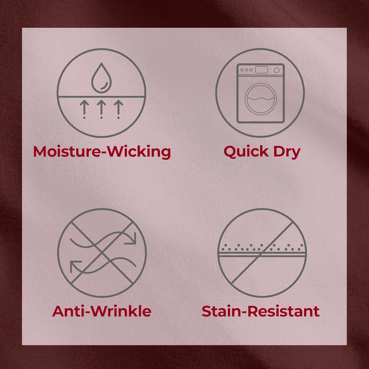Mellanni Twin XL Sheets Set - 3 PC Iconic Collection Bedding - Hotel Luxury, Extra Soft, Cooling Bed Sheets - Wrinkle, Fade, Stain Resistant (Twin Extra Long, Burgundy)