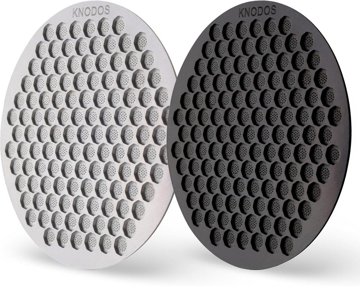 58mm Espresso Puck Screen – 2 Pack Stainless Steel Coffee Puck Filter, Ultra-Thin 0.8mm Espresso Screen For 58 mm Portafilters
