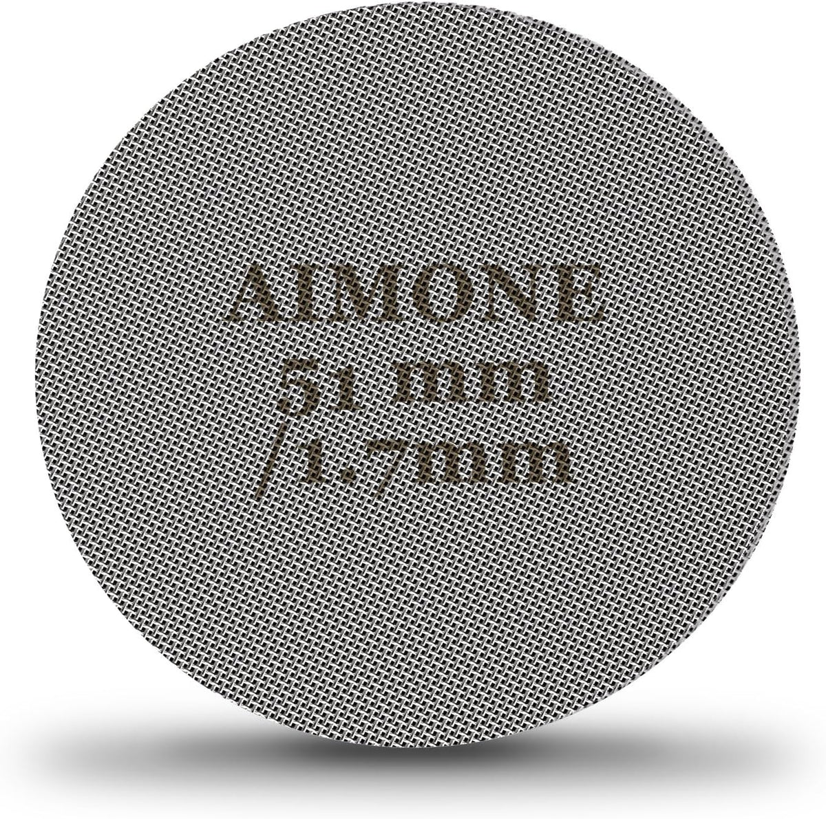 Espresso Puck Screen - Lower Shower Screen Compatible With Espresso Portafilter Filter Basket, Reusable1.7mm Thickness,150μm, 316 Stainless Steel (51MM)