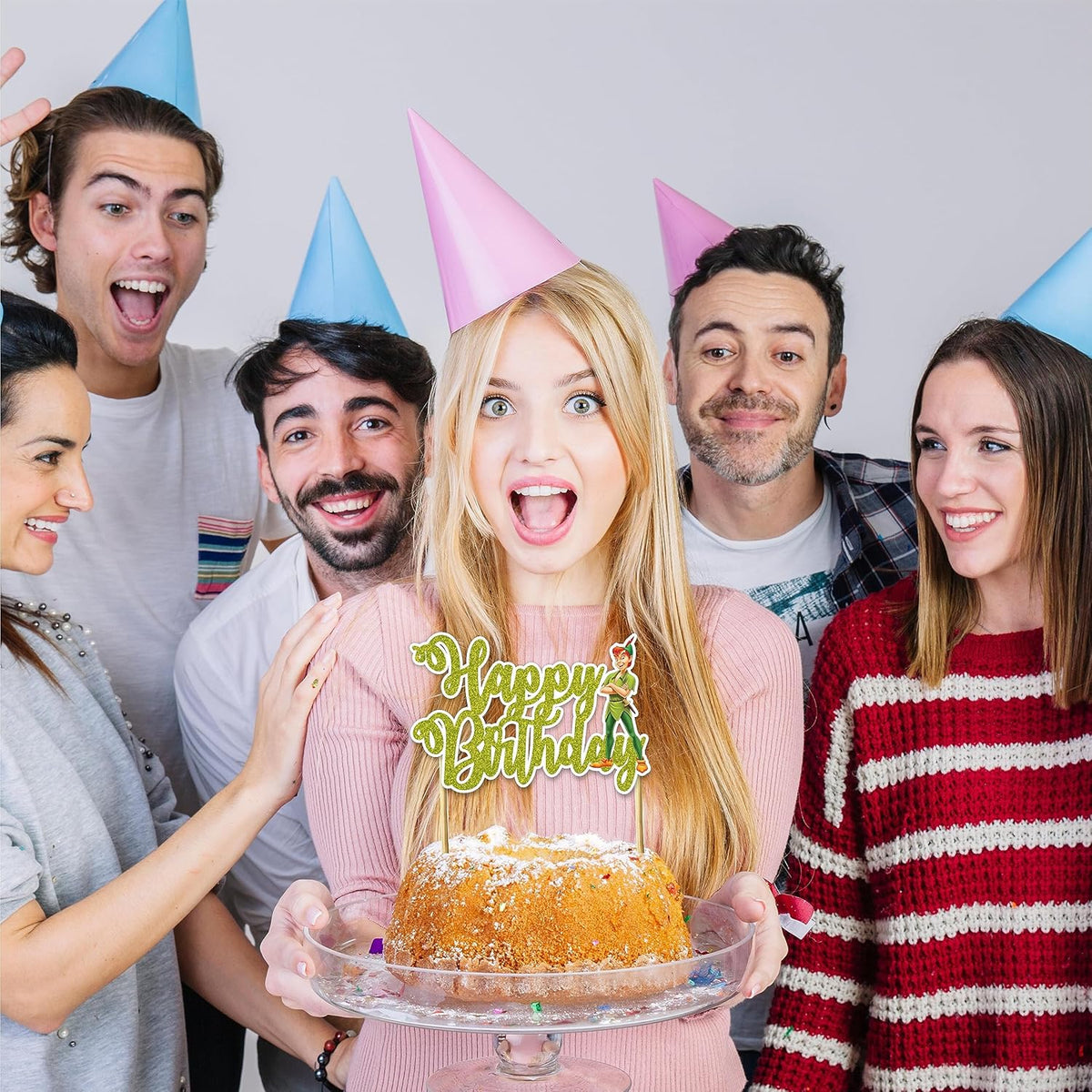Seyal® Petr Pan Happy Birthday Cake Topper