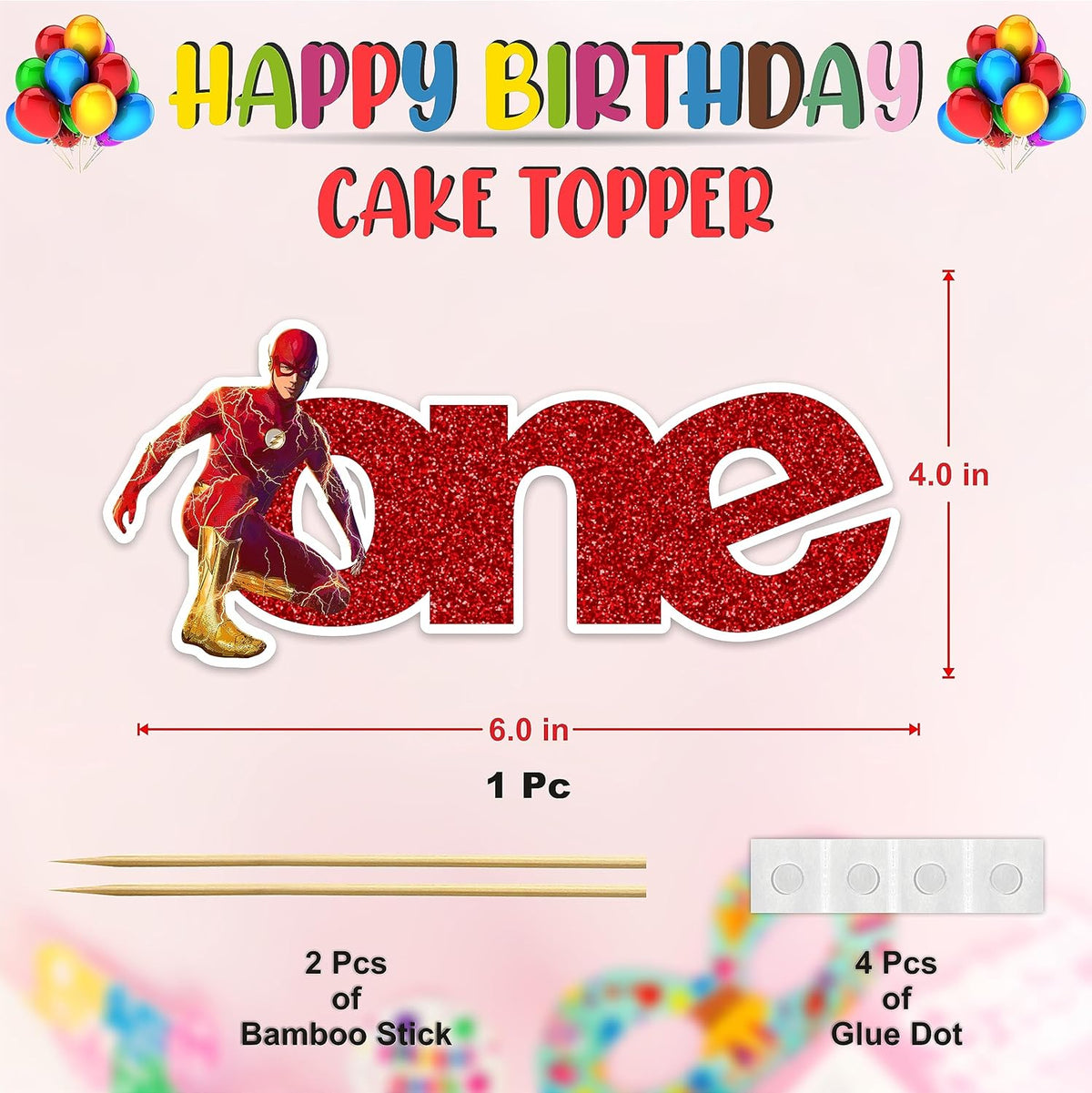 Seyal® Flsh One cake topper