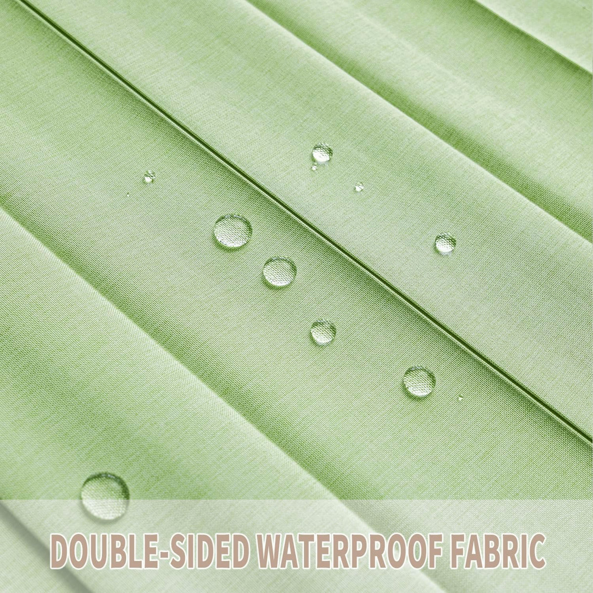 Vatge Curtain for Closet Without Door - Accordion Folding Door Curtain for Doorway, and Open Closet, Hanging Privacy Curtain Wall for Room Separation,1 Panel with Tieback, W52 x L78, Green