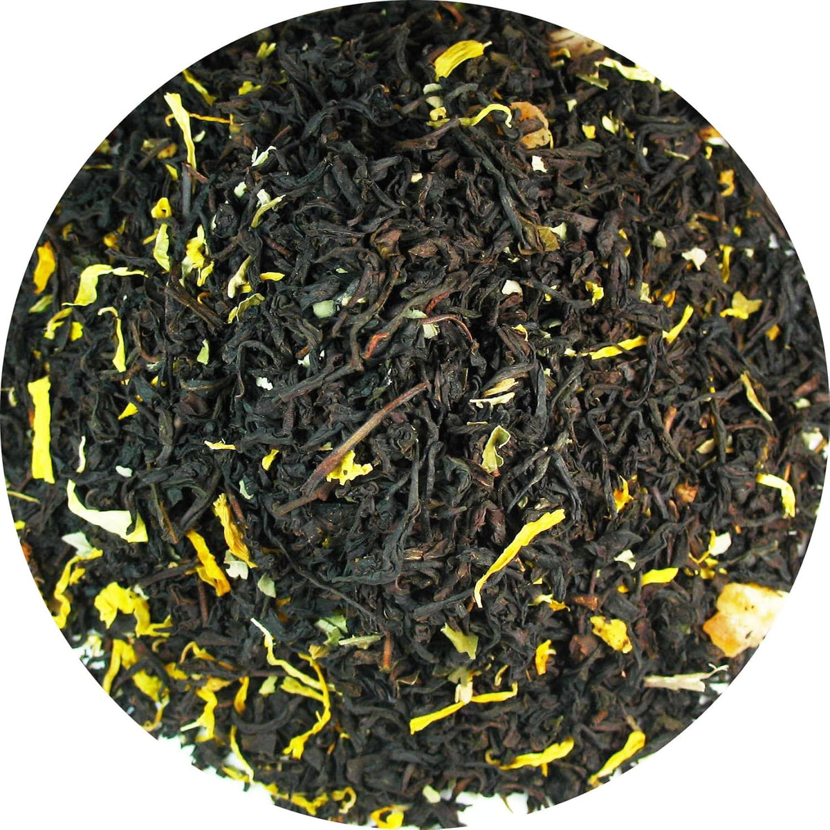 Peach Apricot Iced Tea, Ceylon Black Loose Leaf Tea blended with the essence of Apricot and Peach – 8 Oz Bag