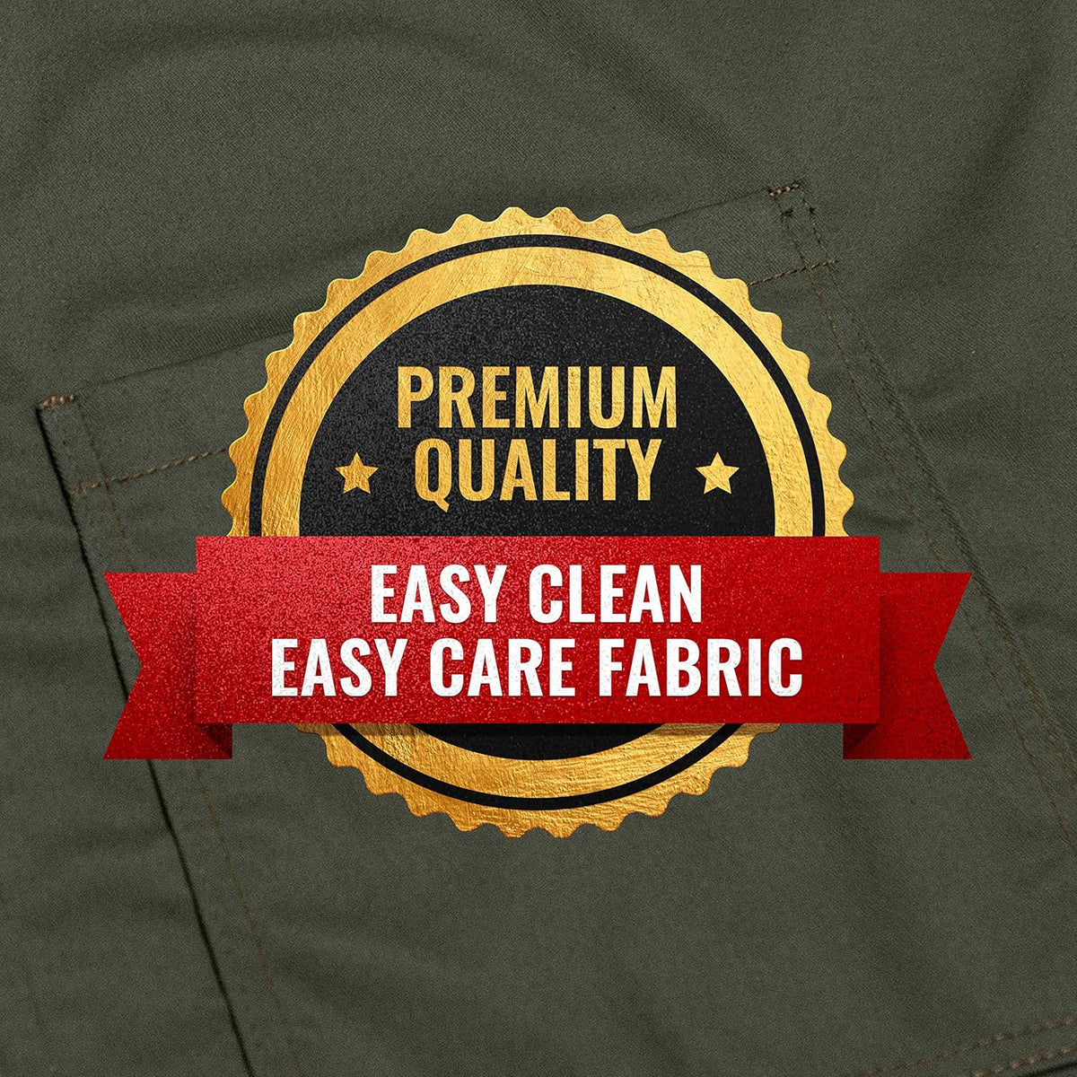Under NY Sky Chef Apron – Professional Green Twill – Cotton Straps - Smart Pockets - Adjustable for Men and Women – Pro Chef, Cook, Kitchen, Baker, Barista, Bartender, Server Aprons